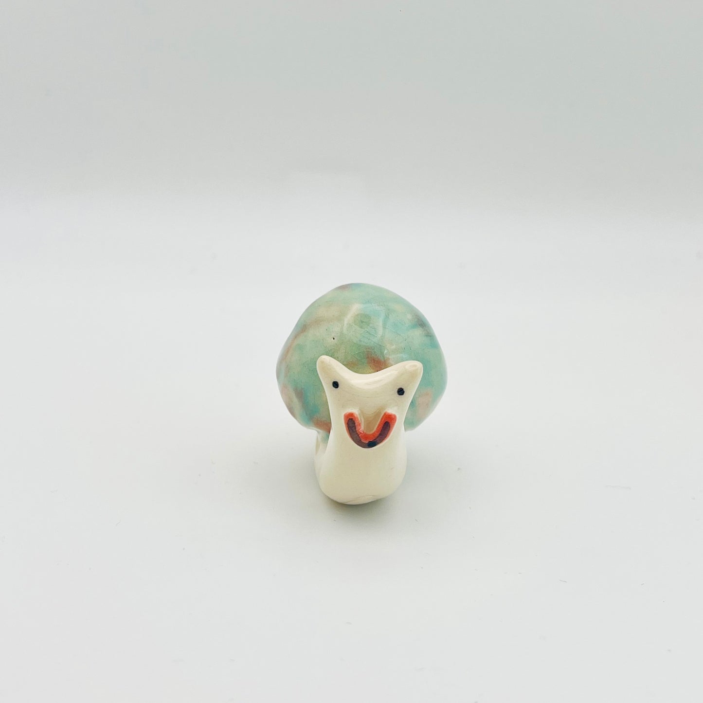 Snail ceramic ornament