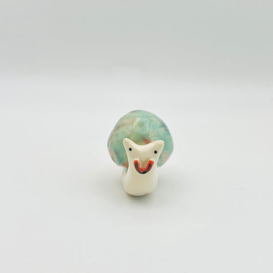 Snail ceramic ornament