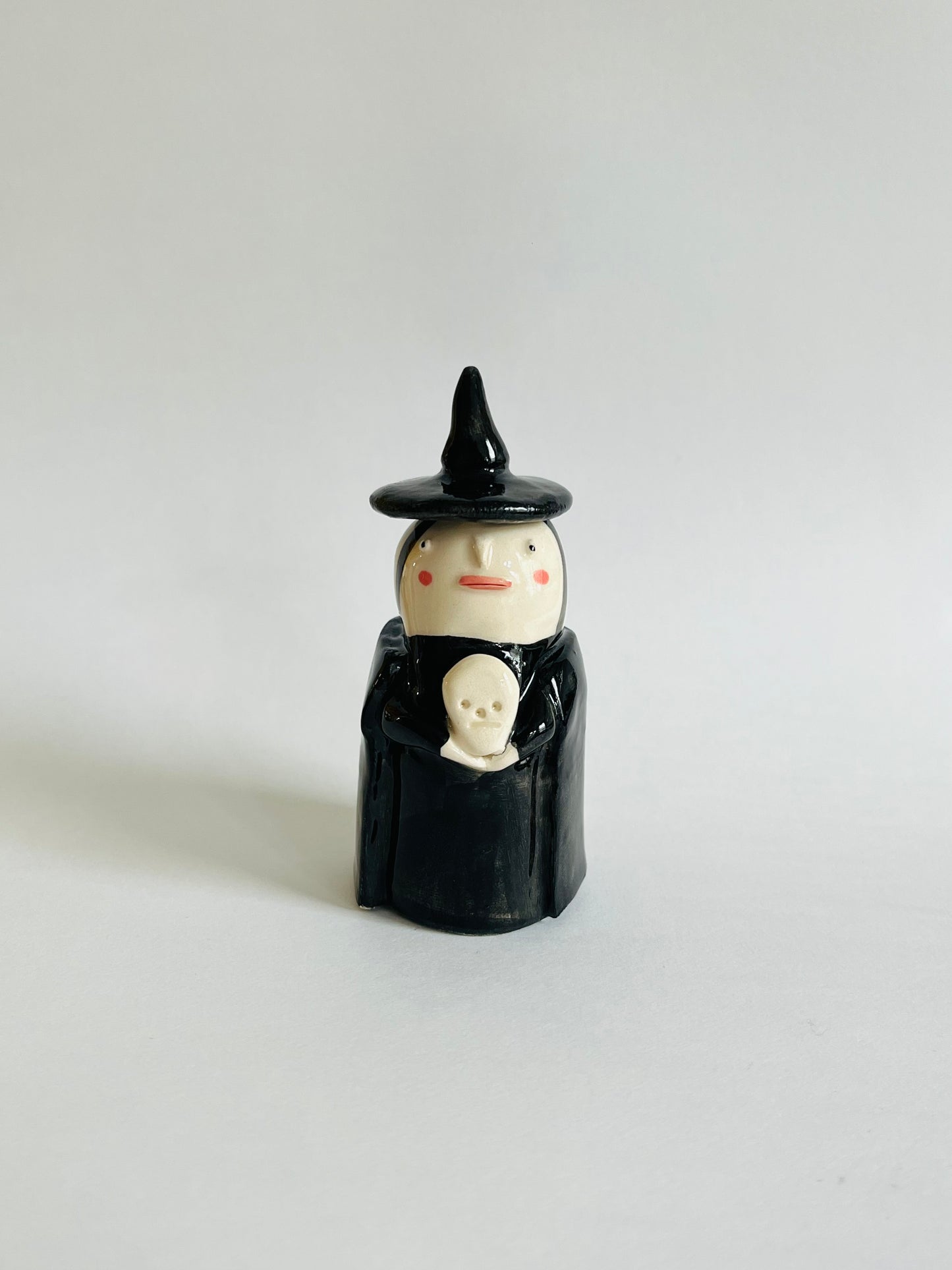 Witch and skull