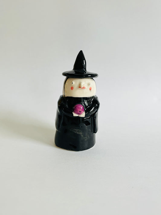 Witch and crystal ball