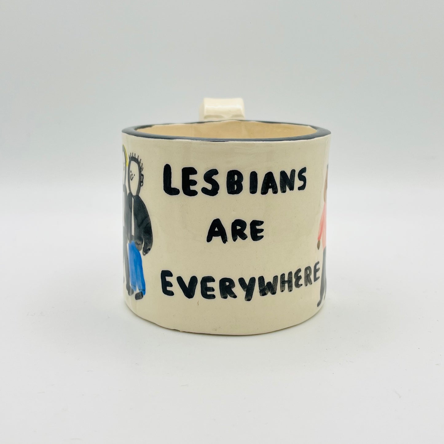 Lesbians are everywhere mug
