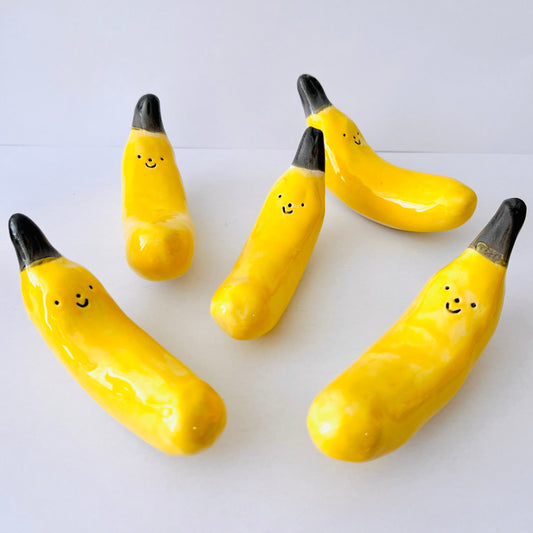 Happy banana ornament