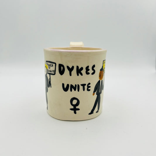 Dykes unite mug