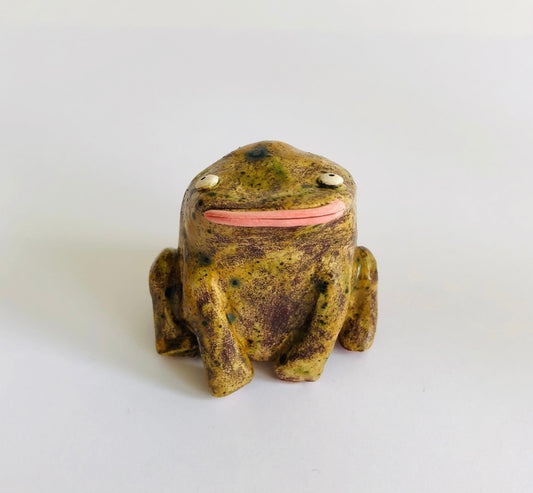 Lucky frog ornament