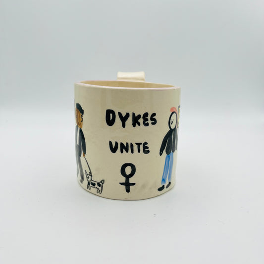 Dykes unite mug