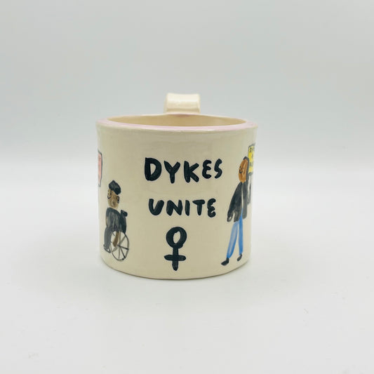 Dykes unite mug