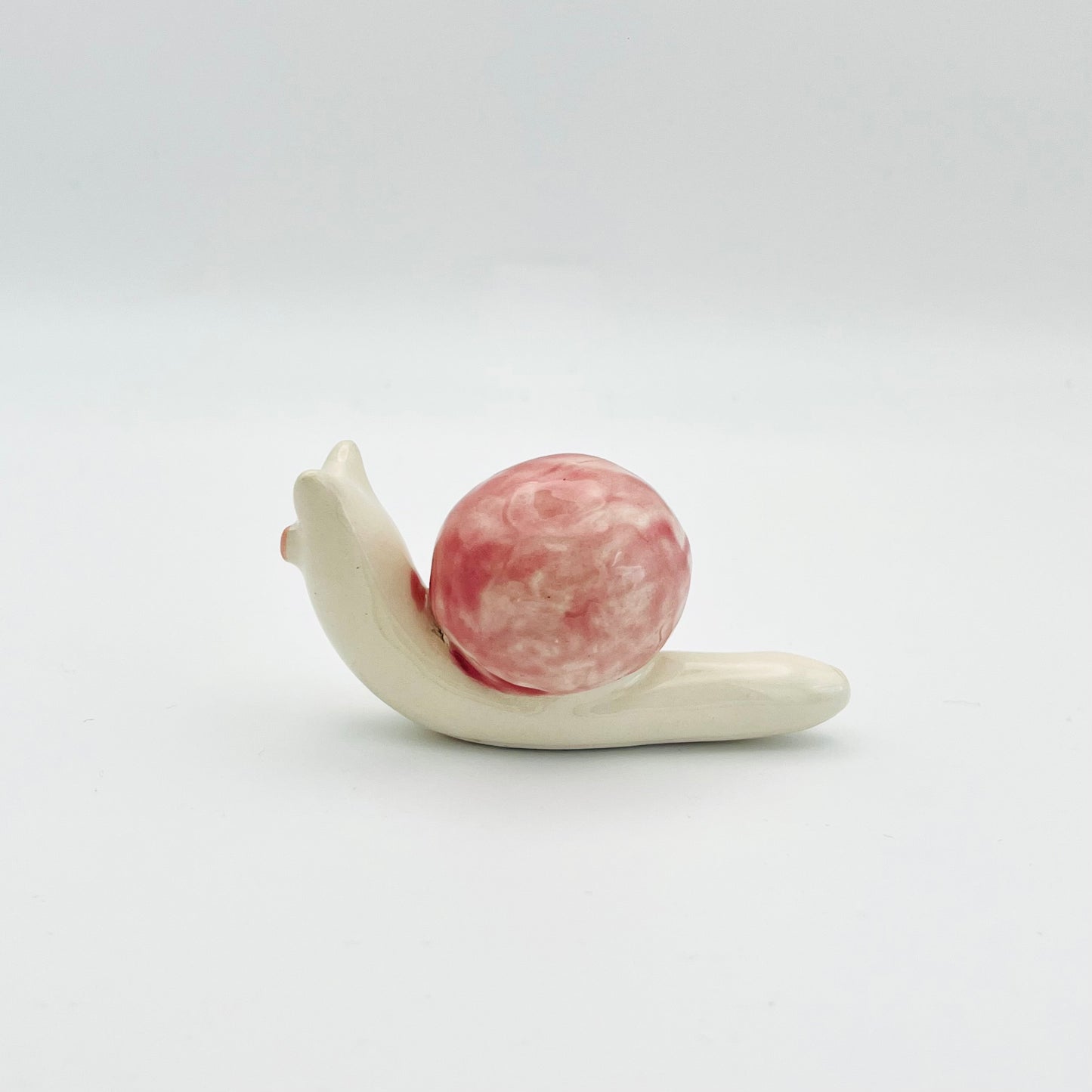 Snail ceramic ornament