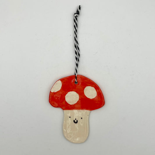 Mushroom Hanging Ornament