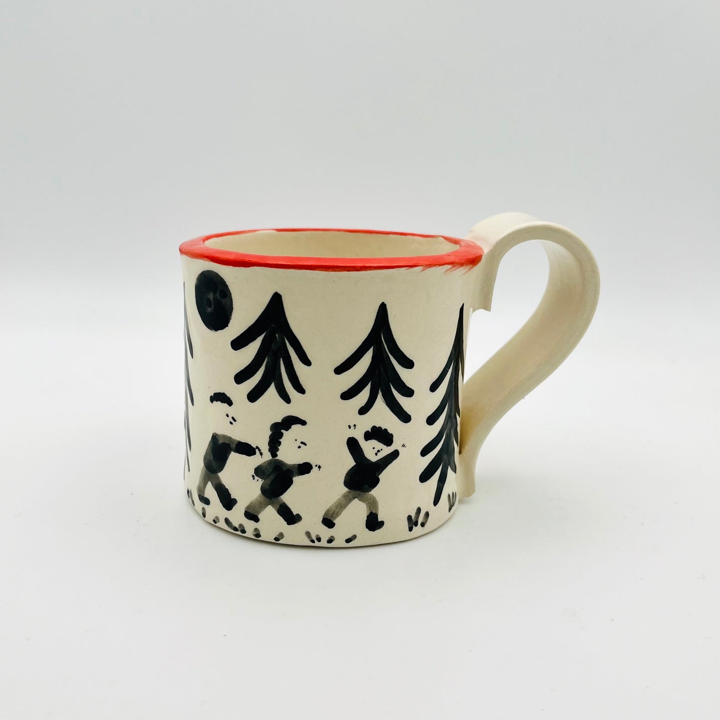Krampus Christmas mug