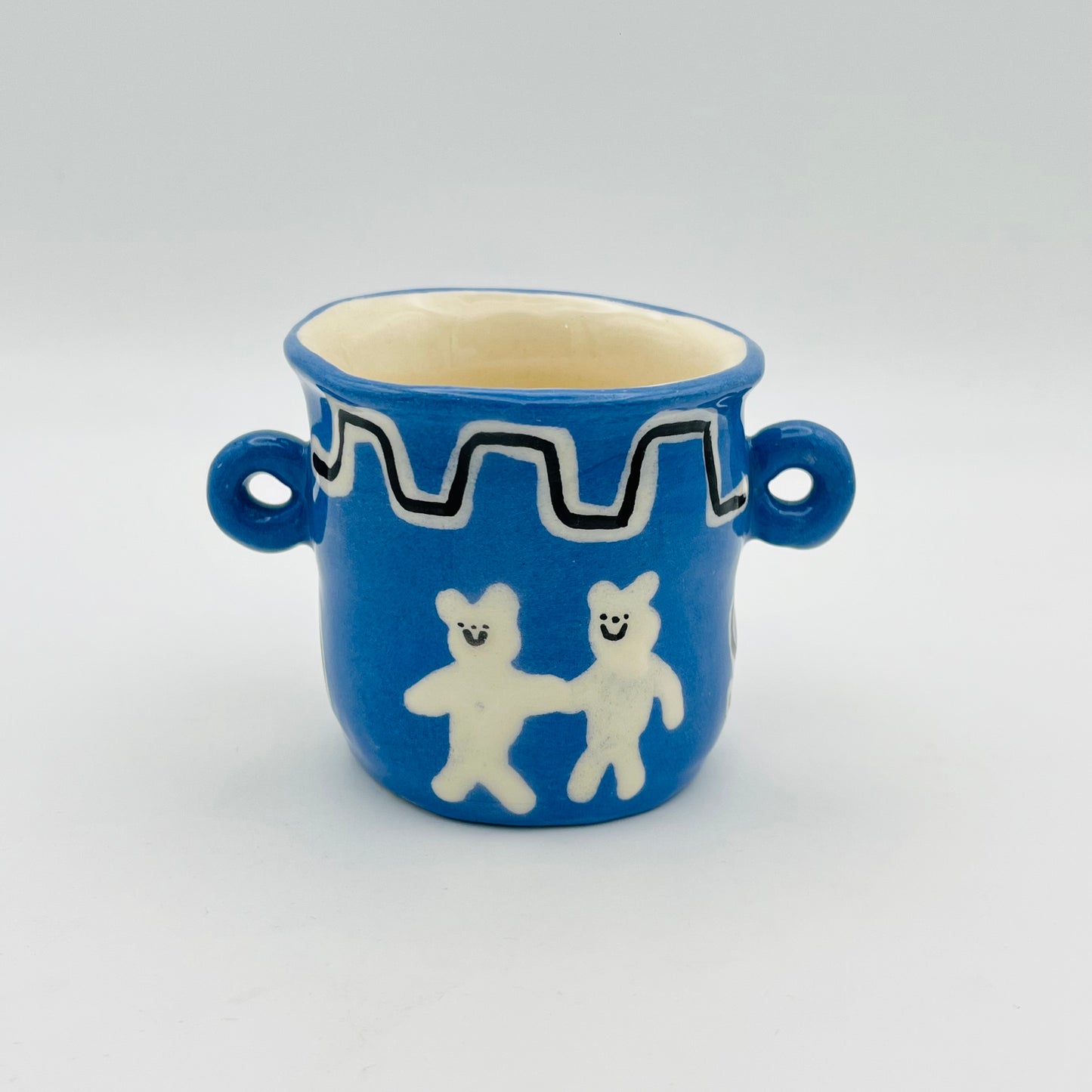 Very ancient pots - two pups