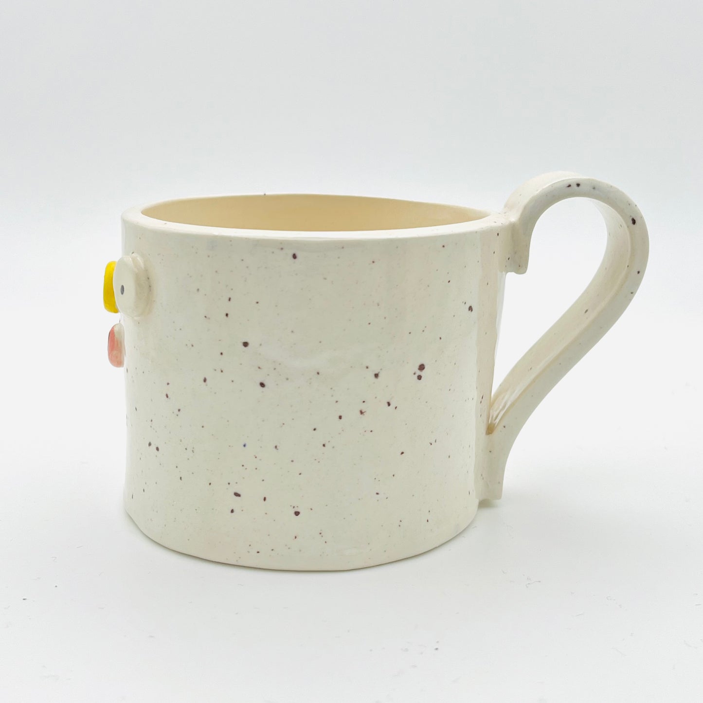 Speckled face ceramic mug