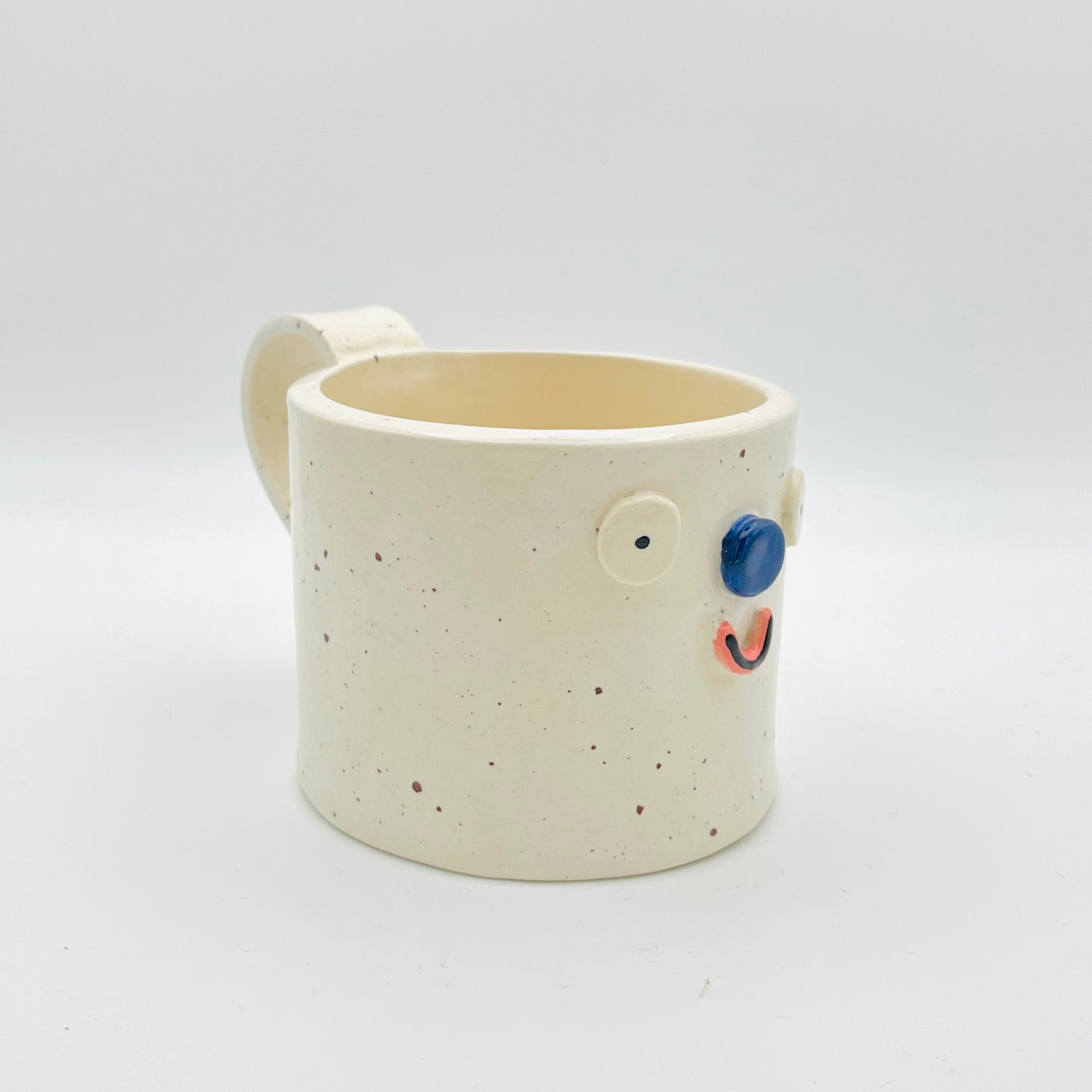 Speckled face ceramic mug