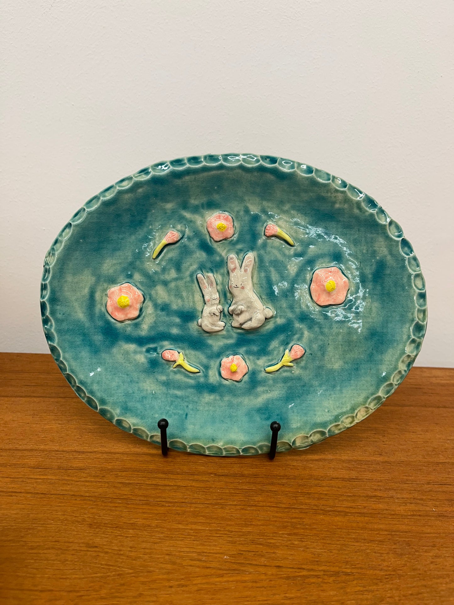 Little rabbit plate