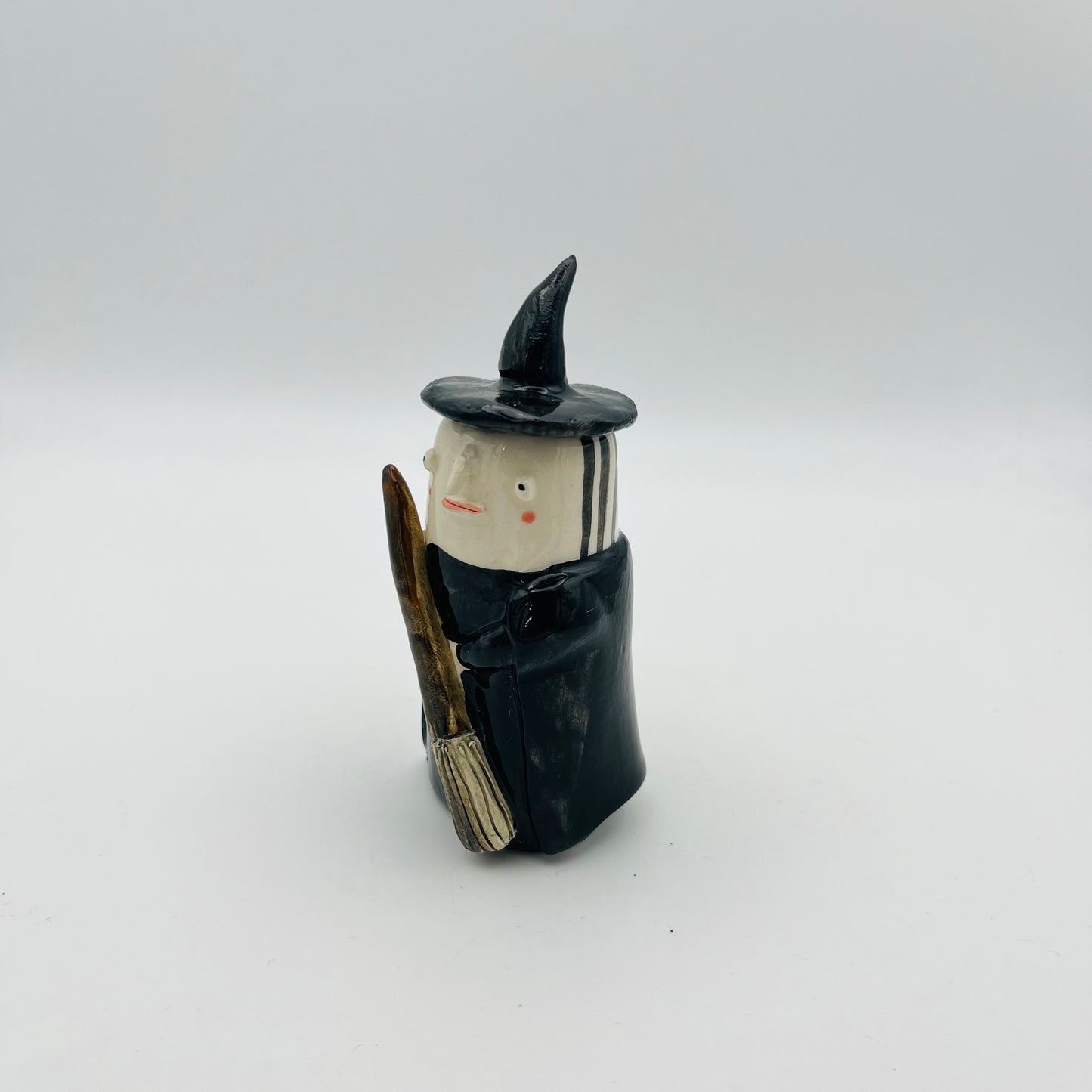 Witch and broom