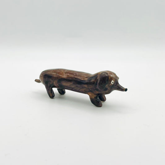 Sausage dog ornament