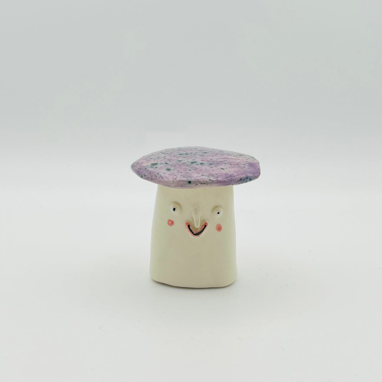 Mushroom ceramic ornament