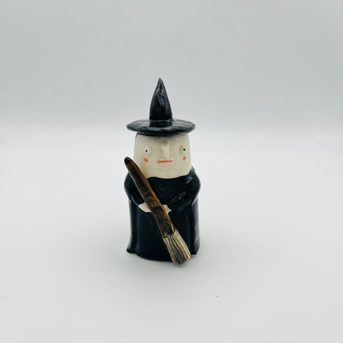 Witch and broom