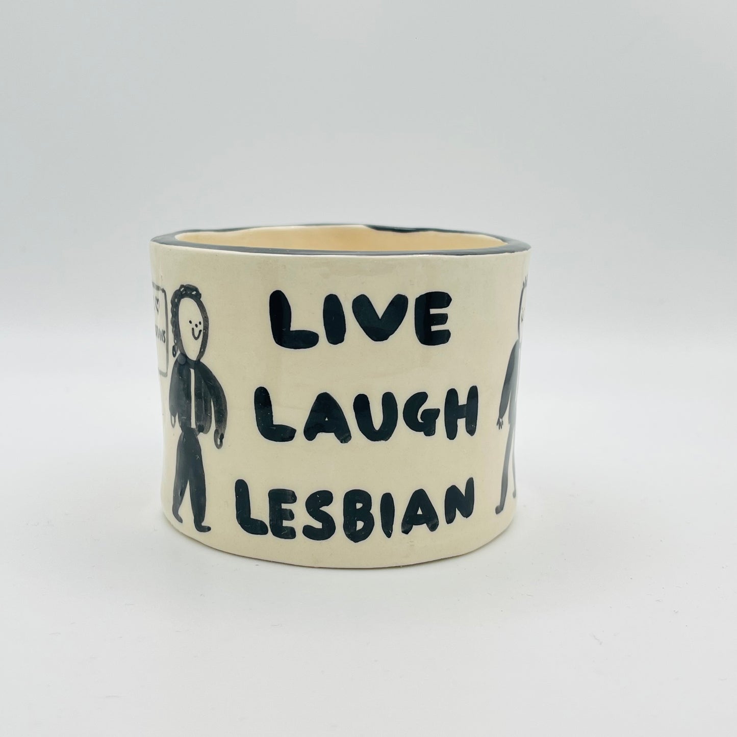 Live laugh lesbian pot