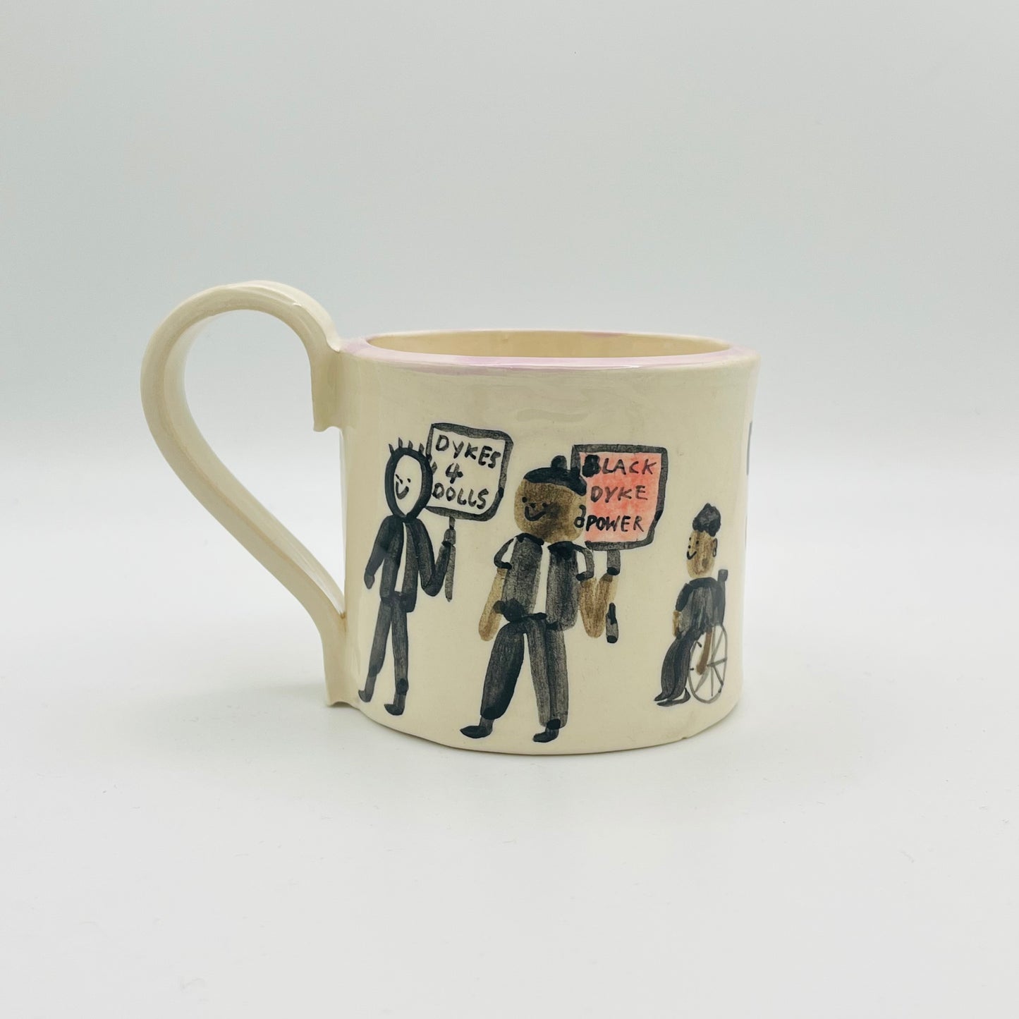 Dykes unite mug
