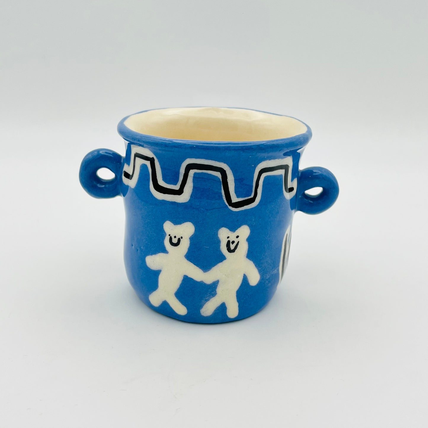 Very ancient pots - two pups