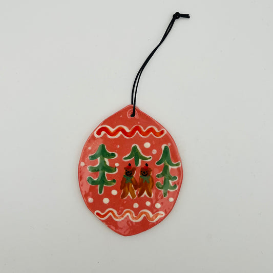 Snow bears hanging decoration