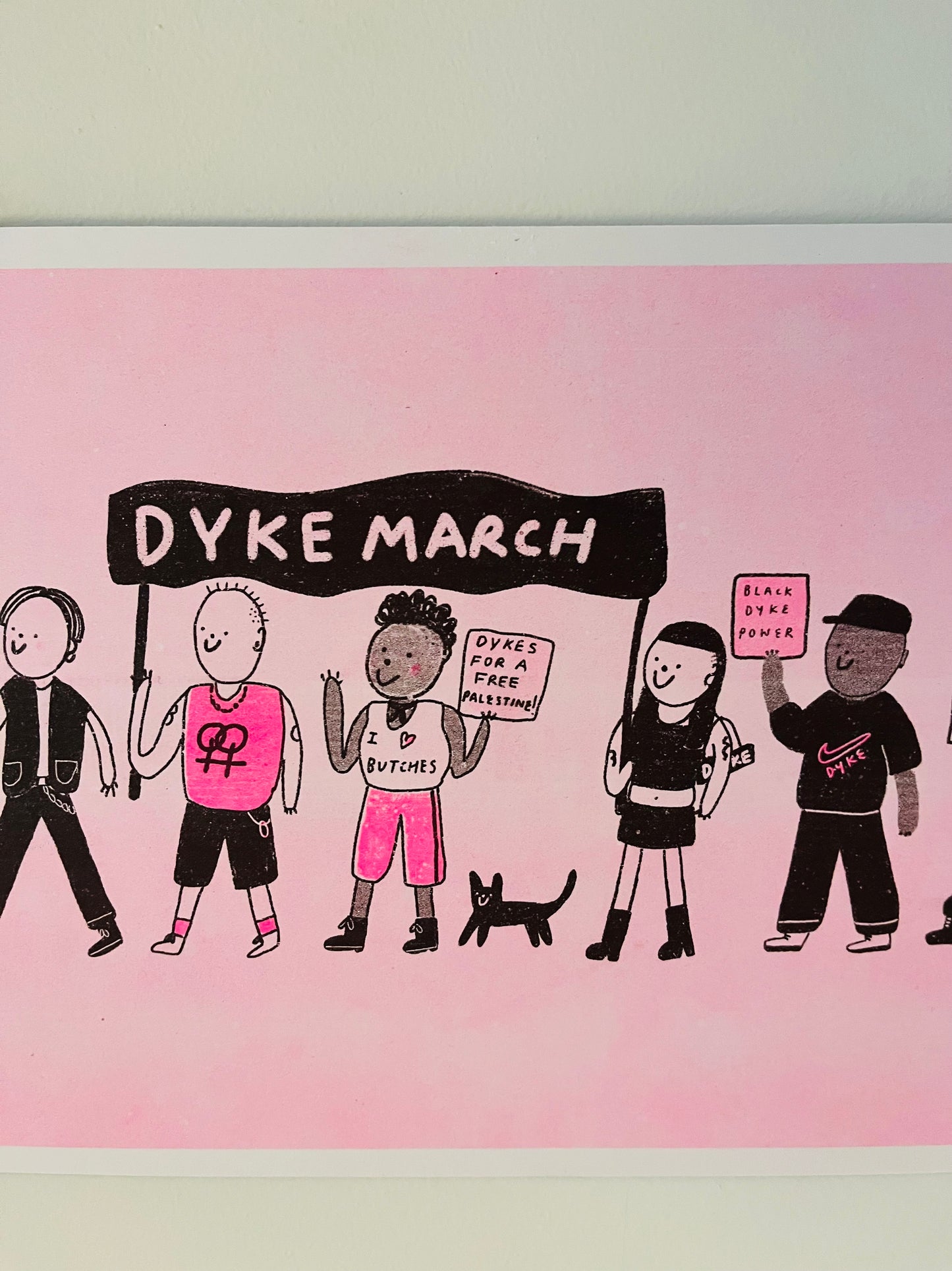 Dyke riso print