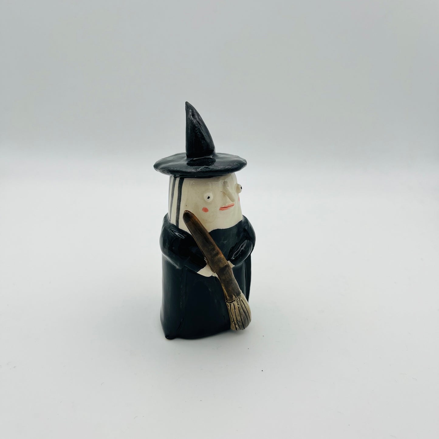 Witch and broom