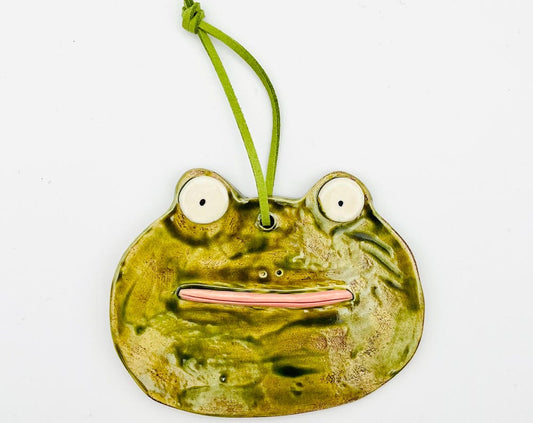 Frog Christmas tree decoration